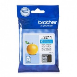 Brother LC3211 Cyan Cartucho de Tinta Original - LC3211C