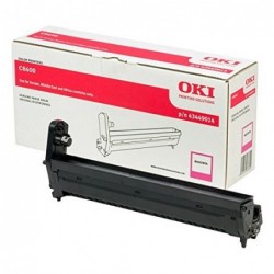 OKI C8600/C8800 Magenta Tambor de Imagen Original - 43449014 (Drum)