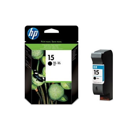 HP 15 Negro Cartucho de Tinta Original - C6615DE