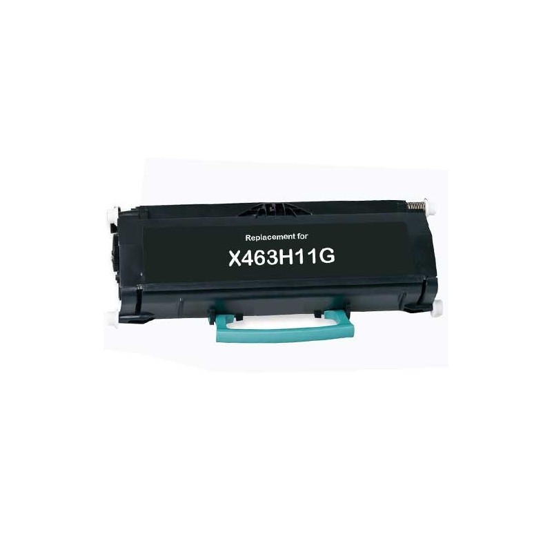 Lexmark E460/E462/X463/X464/X466 Negro Cartucho de Toner Generico - Reemplaza E460X11E/E460X31E/X463H11G/X463H21G