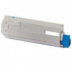 OKI C823/C833/C843 Cyan Cartucho de Toner Generico - Reemplaza 46471103/46443103