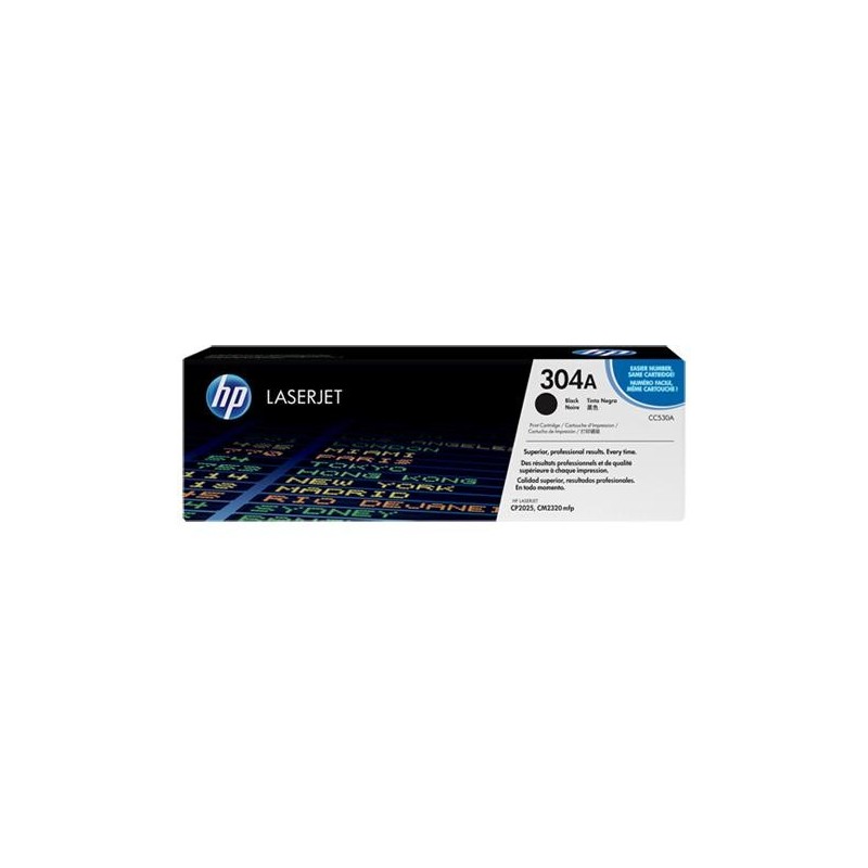 HP CC530A Negro Cartucho de Toner Original - 304A