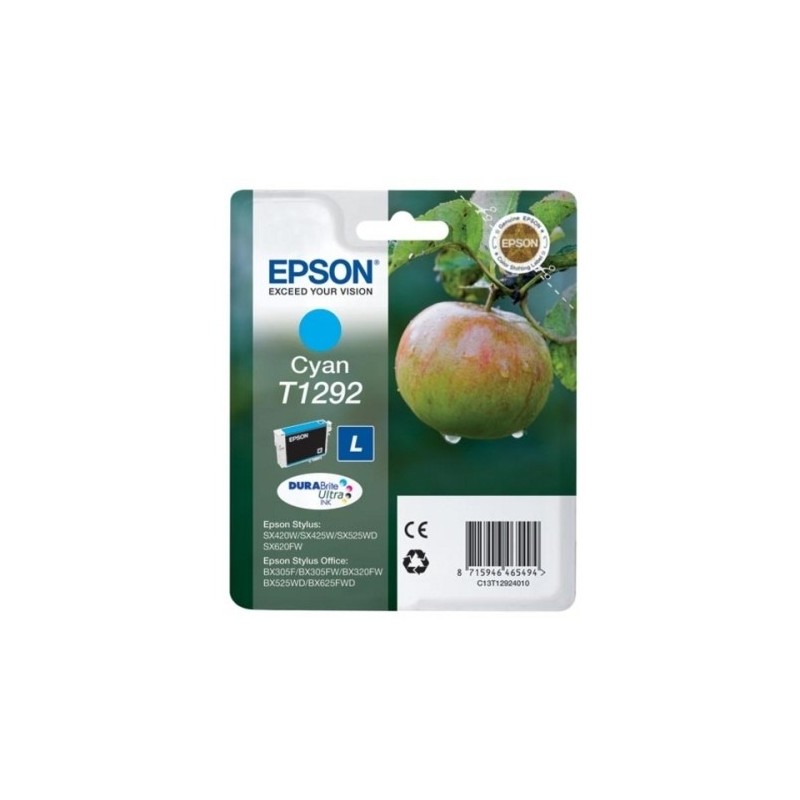 Epson T1292 Cyan Cartucho de Tinta Original - C13T12924012