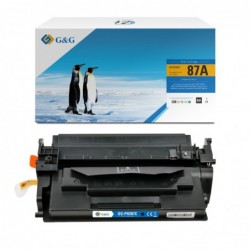 G&G HP CF287A Negro Cartucho de Toner Generico - Reemplaza 87A