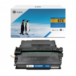 G&G HP CF287X Negro Cartucho de Toner Generico - Reemplaza 87X