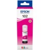 Epson 102 Magenta Botella de Tinta Original - C13T03R340