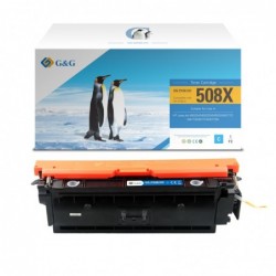 G&G Canon 040H Cyan Cartucho de Toner Generico - Reemplaza 0459C001/0458C001