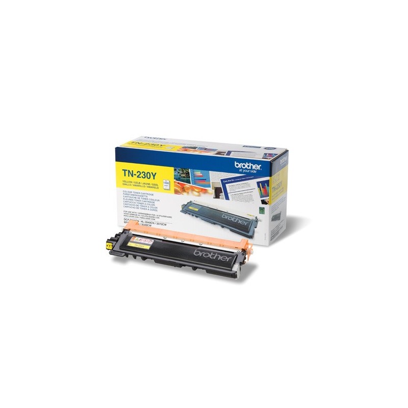 Brother TN230 Amarillo Cartucho de Toner Original - TN230Y