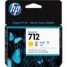 HP 712 Amarillo Cartucho de Tinta Original - 3ED69A