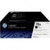 HP CE278A Negro Pack de 2 Cartuchos de Toner Originales - 78A