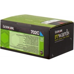 Lexmark CS310/CS410/CS510 Cyan Cartucho de Toner Original - 70C20C0/702C