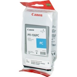 Canon PFI106 Cyan Photo Cartucho de Tinta Original - PFI106PC/6625B001