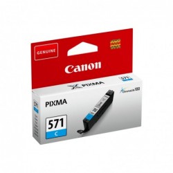 Canon CLI571 Cyan Cartucho de Tinta Original - 0386C001