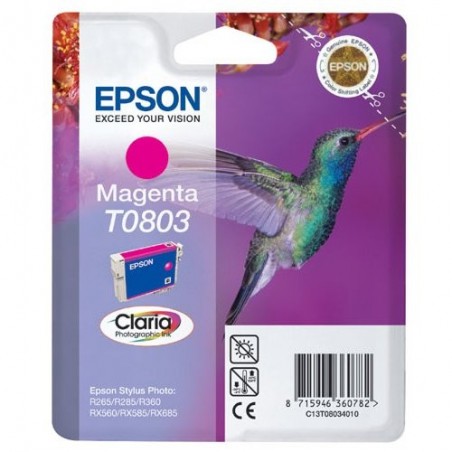 Epson T0803 Magenta Cartucho de Tinta Original - C13T08034011