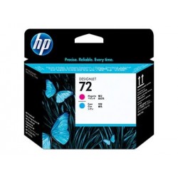 HP 72 Cabezal de Impresion Original - Cyan y Magenta - C9383A