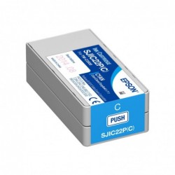 Epson SJIC22P Cyan Cartucho de Tinta Original - C33S020602/SJIC22P(C)