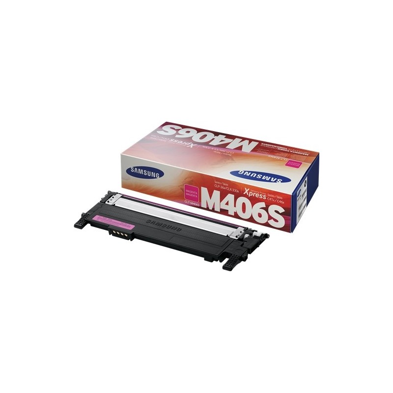 Samsung CLP360/CLX3305 Magenta Cartucho de Toner Original - CLT-M406S/SU252A