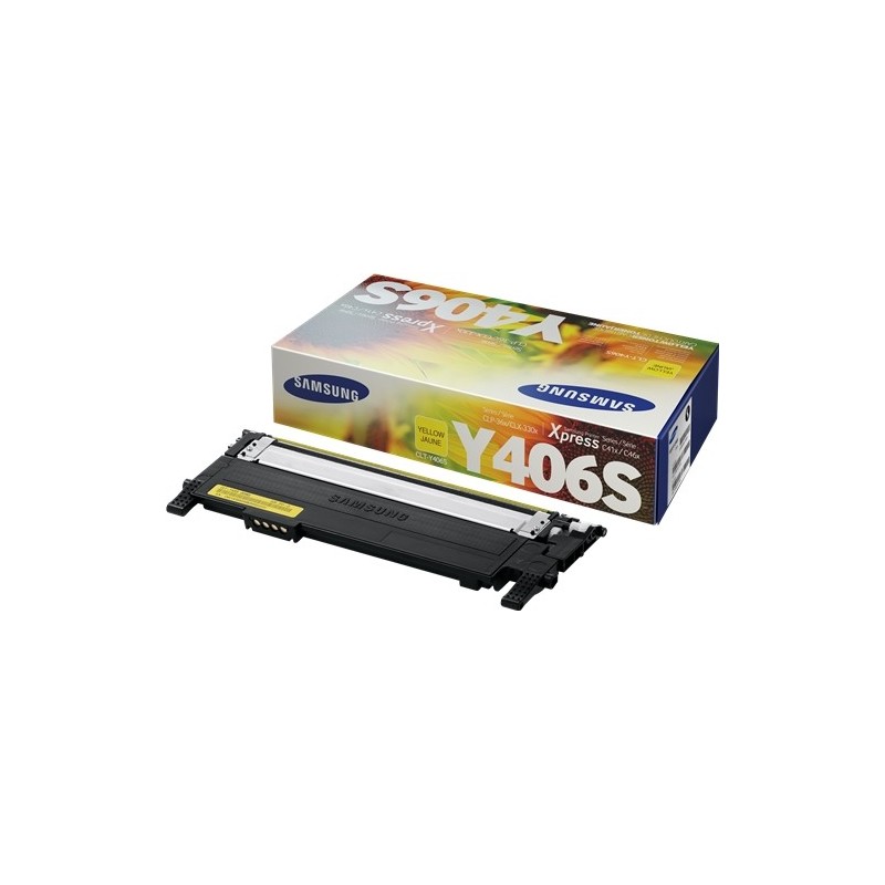 Samsung CLP360/CLX3305 Amarillo Cartucho de Toner Original - CLT-Y406S/SU462A