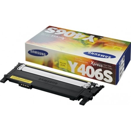 Samsung CLP360/CLX3305 Amarillo Cartucho de Toner Original - CLT-Y406S/SU462A