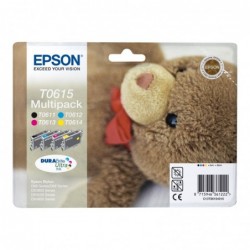 Epson T0615 Pack de 4 Cartuchos de Tinta Originales - C13T06144010