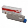 OKI C610 Cyan Cartucho de Toner Original - 44315307