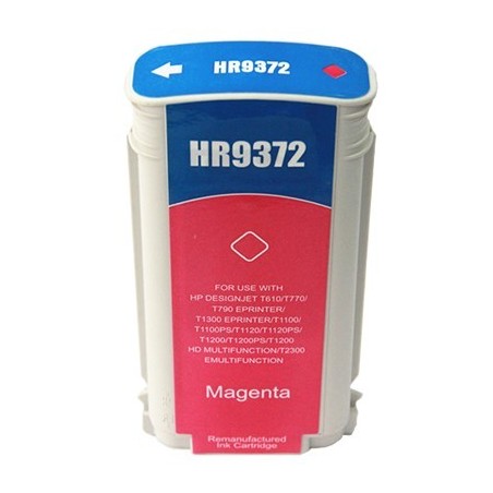 HP 72 Magenta Cartucho de Tinta Generico - Reemplaza C9372A