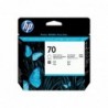 HP 70 Gris/Optimizador de Brillo Cabezal de Impresion Original - C9410A