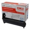 OKI C5850/C5950/MC560 Cyan Tambor de Imagen Original - 43870023 (Drum)