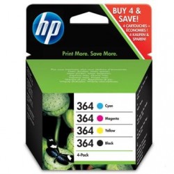 HP 364 Pack de 4 Cartuchos...