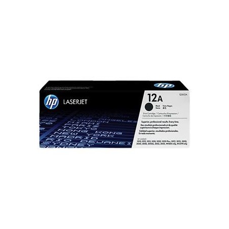 HP Q2612A Negro Cartucho de Toner Original - 12A