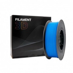 Filamento 3D PLA - Diametro 1.75mm - Bobina 1kg - Color Azul Claro