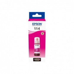 Epson 114 Magenta Botella de Tinta Pigmentada Original - C13T07B340