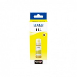 Epson 114 Amarillo Botella de Tinta Pigmentada Original - C13T07B440