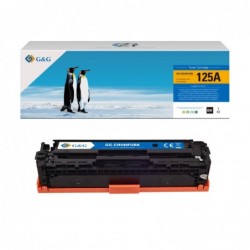 G&G HP CB540A/CE320A/CF210X/CF210A Negro Cartucho de Toner Generico - Reemplaza 125A/128A/131X/131A