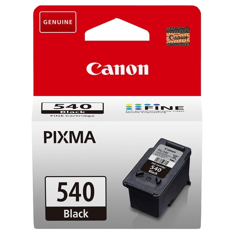 Canon PG540 Negro Cartucho de Tinta Original - 5225B001/5225B004/5225B005