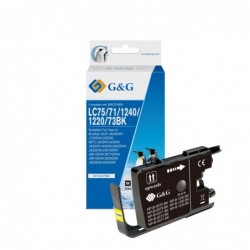 G&G Brother LC1240XL/LC1220XL Negro Cartucho de Tinta Generico - Reemplaza LC1240BK/LC1220BK