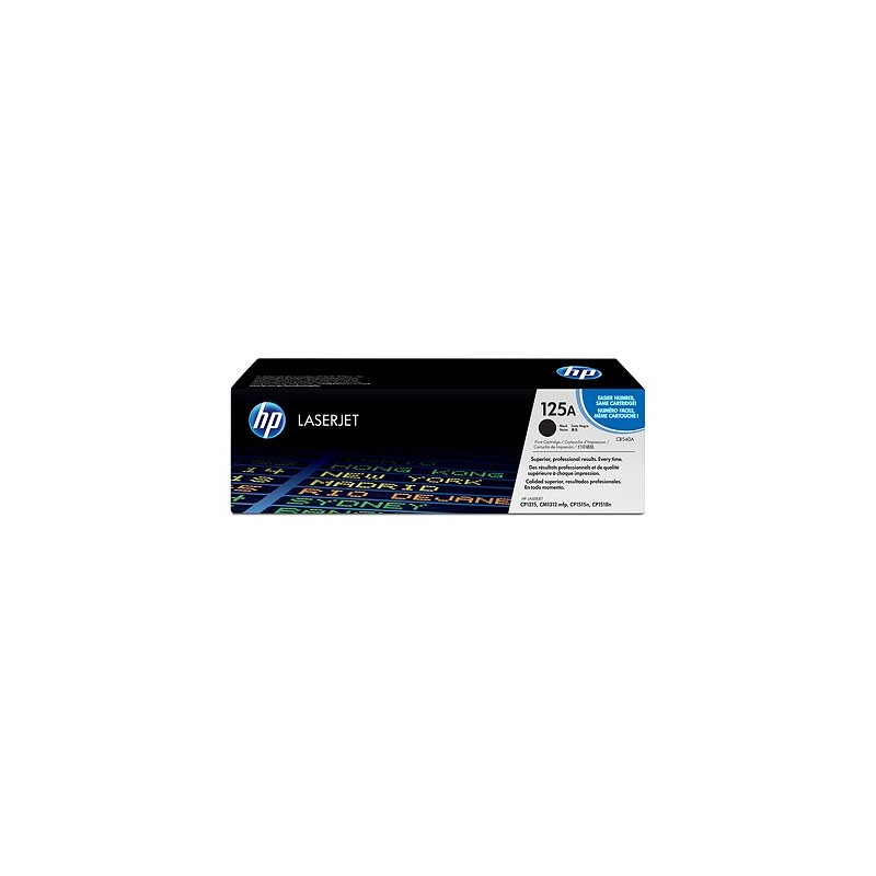 HP CB540A Negro Cartucho de Toner Original - 125A