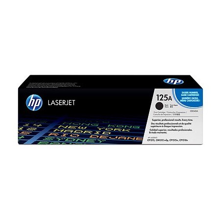 HP CB540A Negro Cartucho de Toner Original - 125A