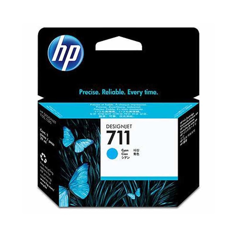 HP 711 Cyan Cartucho de Tinta Original - CZ130A