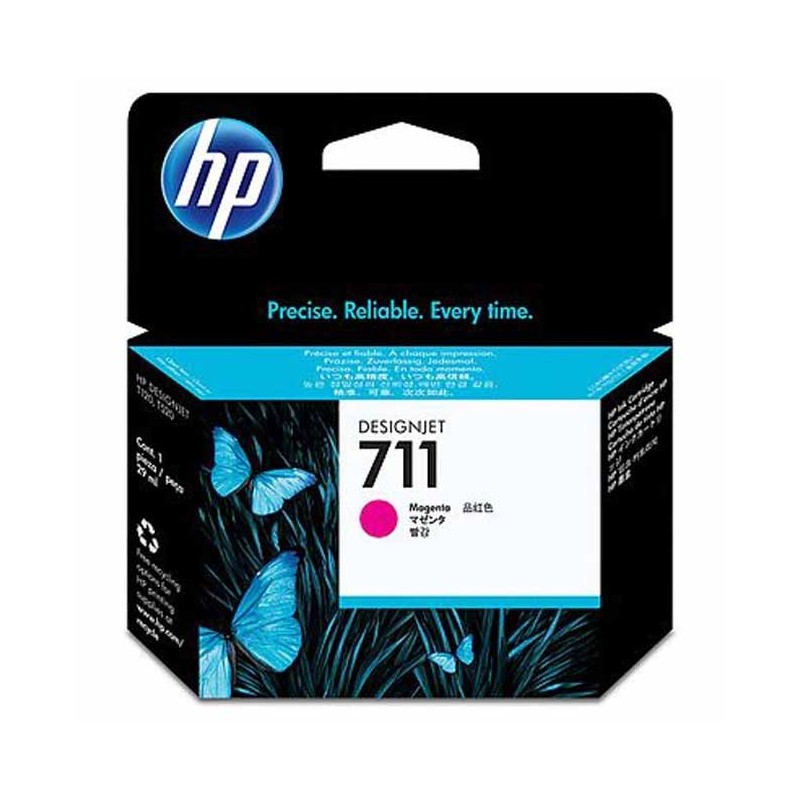 HP 711 Magenta Cartucho de Tinta Original - CZ131A