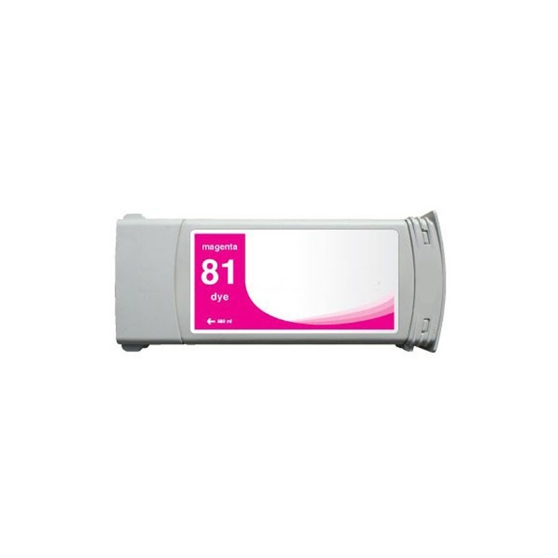 HP 81 Magenta Cartucho de Tinta Generico - Reemplaza C4932A