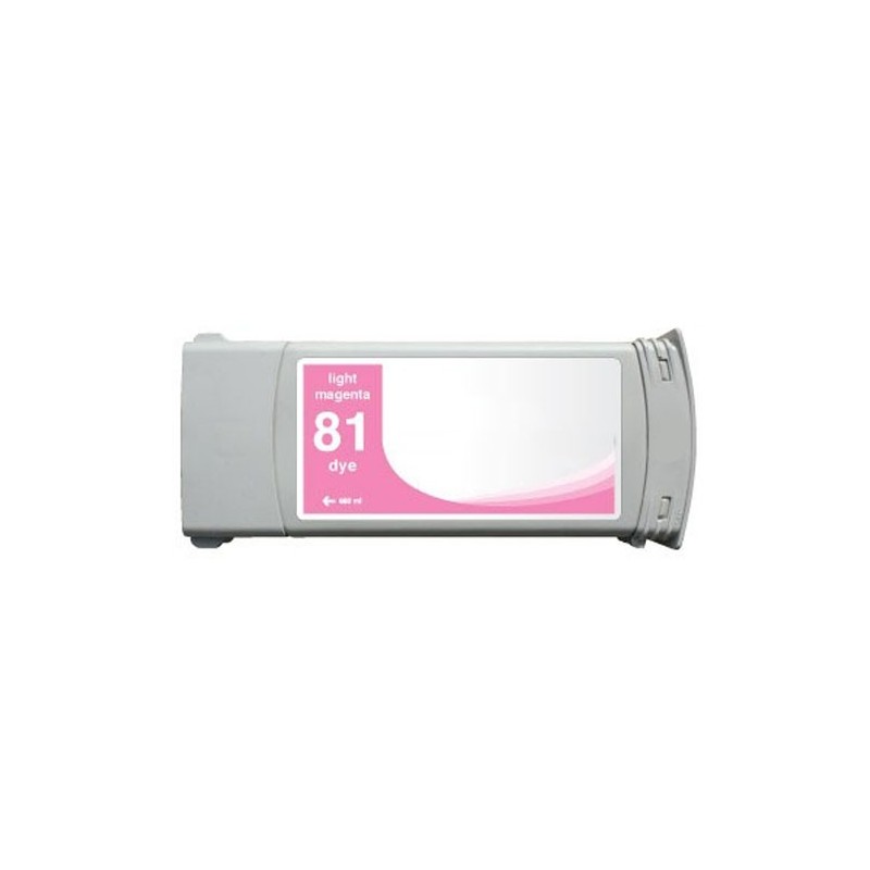 HP 81 Magenta Light Cartucho de Tinta Generico - Reemplaza C4935A