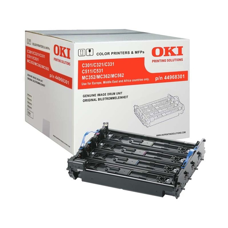 OKI C301/C511/MC352/MC362 Tambor de Imagen Original - 44968301 (Drum)