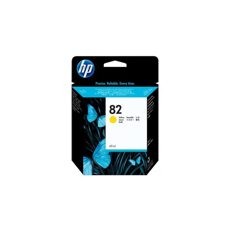 HP 82 Amarillo Cartucho de Tinta Original - C4913A