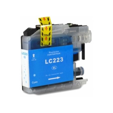 Brother LC223/LC221 Cyan Cartucho de Tinta Generico - Reemplaza LC223C/LC221C