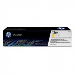 HP CE312A Amarillo Cartucho de Toner Original - 126A