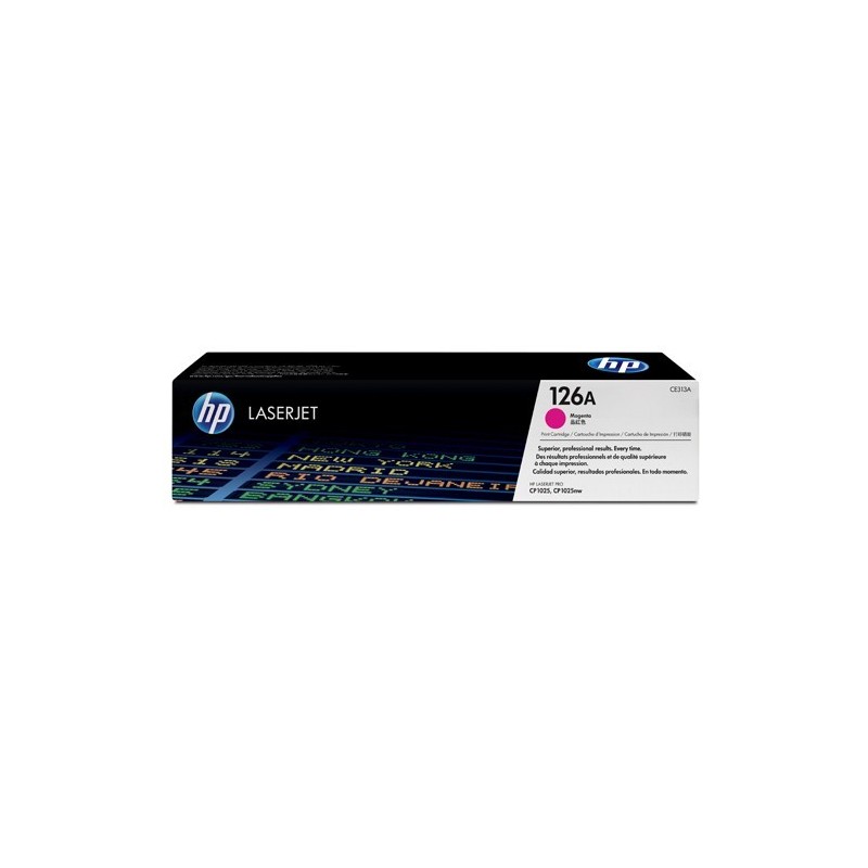 HP CE313A Magenta Cartucho de Toner Original - 126A