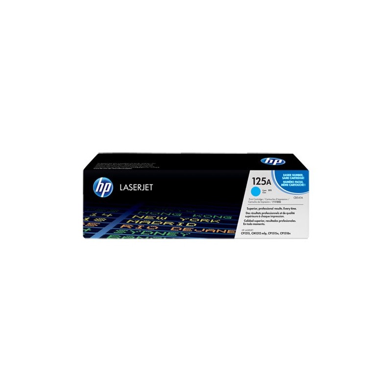 HP CB541A Cyan Cartucho de Toner Original - 125A