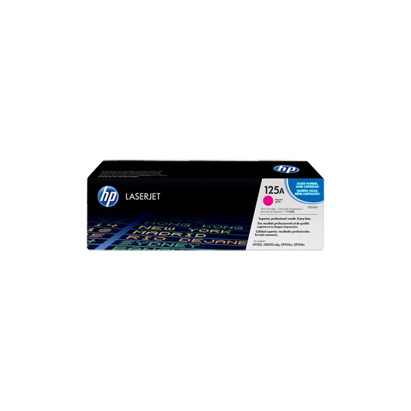 HP CB543A Magenta Cartucho de Toner Original - 125A