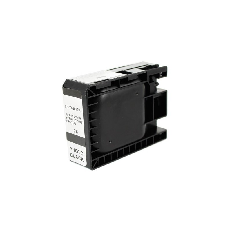 Epson T5801 Negro Photo Cartucho de Tinta Pigmentada Generico - Reemplaza C13T580100